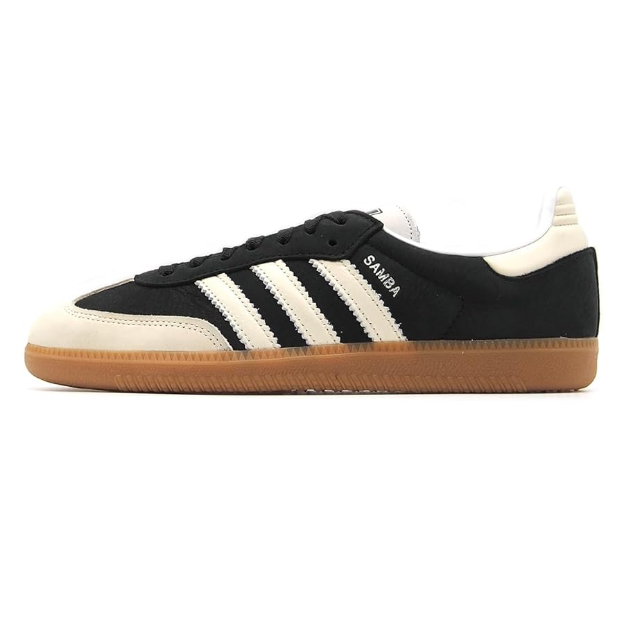 Amazon | SAMBA OG W CORE BLACK/WONDER WHITE/SILVER METALLIC